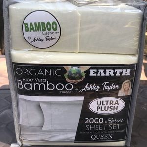 Bed Sheet Set Queen Creme